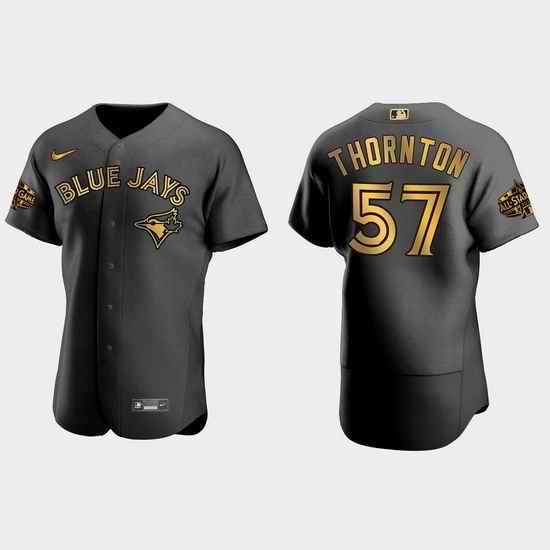 Men Toronto Blue Jays Trent Thornton 2022 Mlb All Star Game Black Men Jersey->2022 all star->MLB Jersey