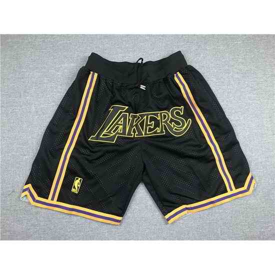 Los Angeles Lakers Basketball Shorts 004->nba shorts->NBA Jersey