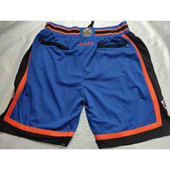 New York Knicks Basketball Shorts 012->nba shorts->NBA Jersey
