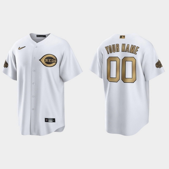 Men Women Youth Custom Cincinnati Reds 2022 Mlb All Star Game White Replica Jersey->customized mlb jersey->Custom Jersey