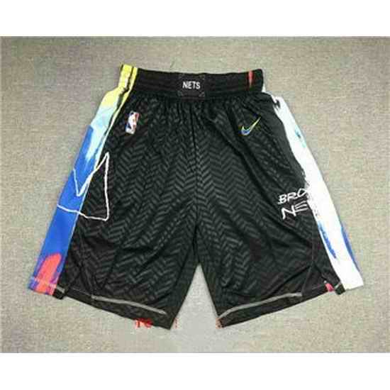 Brooklyn Nets Basketball Shorts 011->nba shorts->NBA Jersey