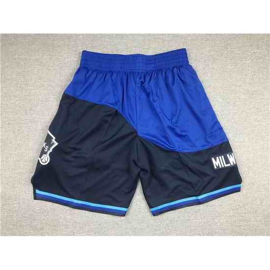 Milwaukee Bucks Basketball Shorts 007->nba shorts->NBA Jersey