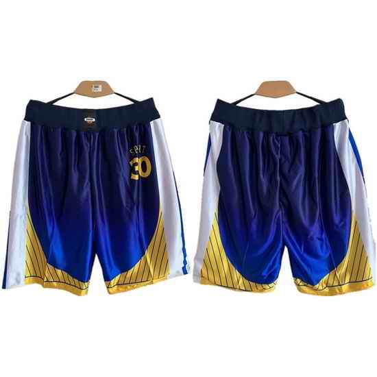 Golden State Warriors Basketball Shorts 018->nba shorts->NBA Jersey