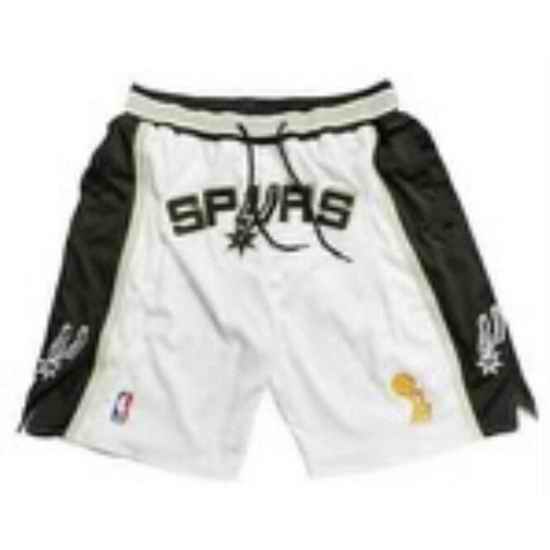 San Antonio Spurs Basketball Shorts 005->nba shorts->NBA Jersey