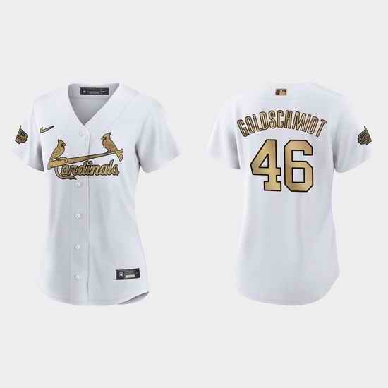 Women St.Louis Cardinals Paul Goldschmidt 2022 Mlb All Star Game Replica White Jersey->2022 all star->MLB Jersey