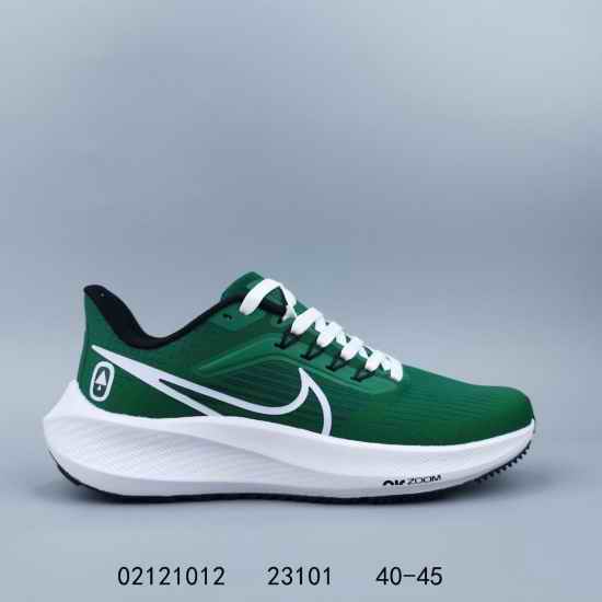 Men NIKE AIR ZOOM PEGASUS #39 Green->atlanta braves->MLB Jersey