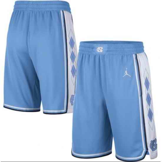 Men's Jordan Brand Carolina Blue North Carolina Tar Heels Shorts->nba shorts->NBA Jersey