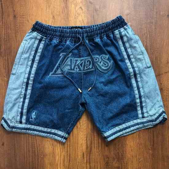 Los Angeles Lakers Basketball Shorts 003->nba shorts->NBA Jersey