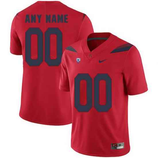 Men Women Youth Arizona Wildcats Red Customized College Football Jersey->customized ncaa jersey->Custom Jersey