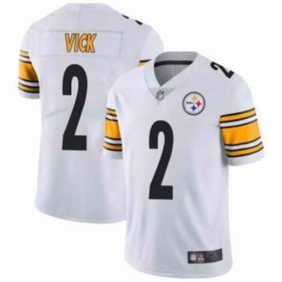 Men Pittsburgh Steelers #2 Michael Vick White Vapor Untouchable Limited Stitched Jersey->seattle seahawks->NFL Jersey