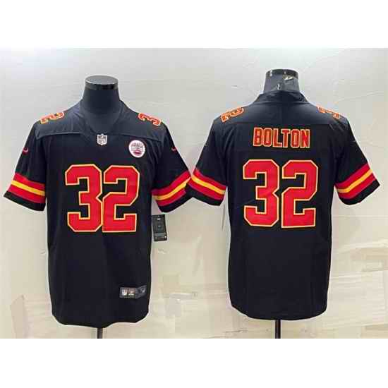 Men Kansas City Chiefs #32 Nick Bolton Black Vapor Untouchable Limited Stitched Football Jersey->kansas city chiefs->NFL Jersey