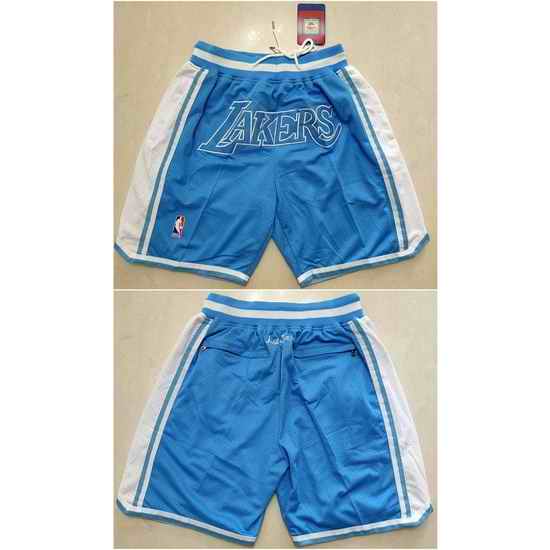 Los Angeles Lakers Basketball Shorts 038->nba shorts->NBA Jersey