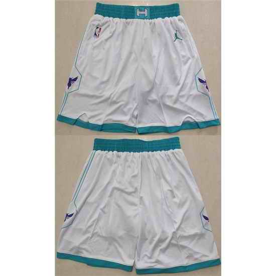 Charlotte Hornets Basketball Shorts 009->nba shorts->NBA Jersey