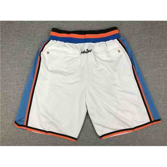 New York Knicks Basketball Shorts 015->nba shorts->NBA Jersey