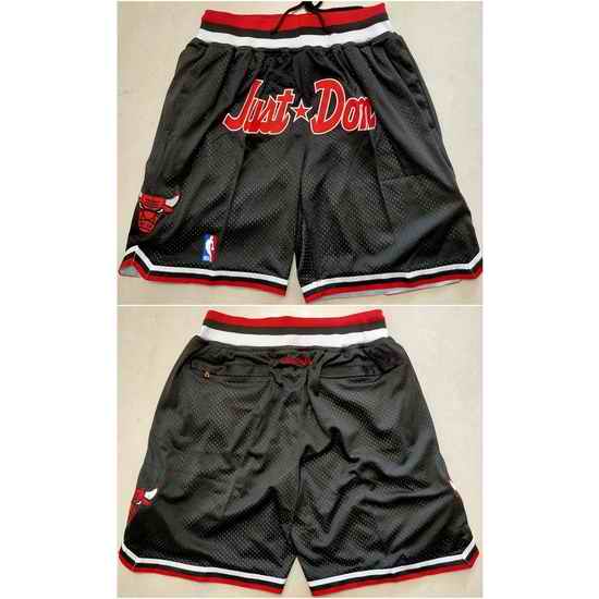 Chicago Bulls Basketball Shorts 017->nba shorts->NBA Jersey