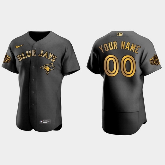 Men Women Youth Toronto Blue Jays Custom 2022 Mlb All Star Game Black Men Jersey->->Custom Jersey