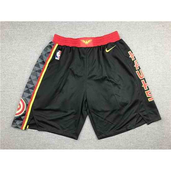 Atlanta Hawks Basketball Shorts 006->nba shorts->NBA Jersey