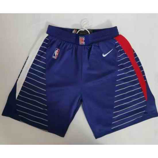 Los Angeles Clippers Basketball Shorts 014->nba shorts->NBA Jersey
