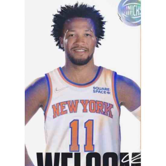 Men Nike New York Knicks Jalen Brunson White 75th anniversary Home Stitched NBA jersey->atlanta hawks->NBA Jersey