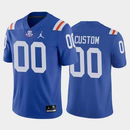 Florida Gators Custom Royal Throwback Men'S Jersey->->Custom Jersey