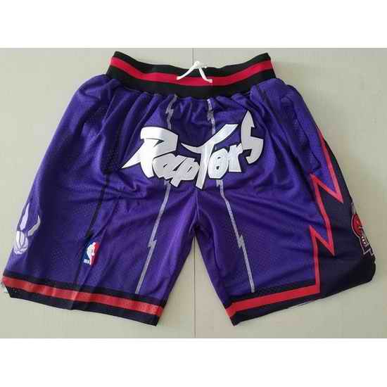 Toronto Raptors Basketball Shorts 004->nba shorts->NBA Jersey