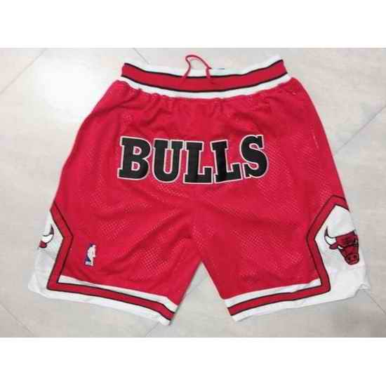 Chicago Bulls Basketball Shorts 011->nba shorts->NBA Jersey
