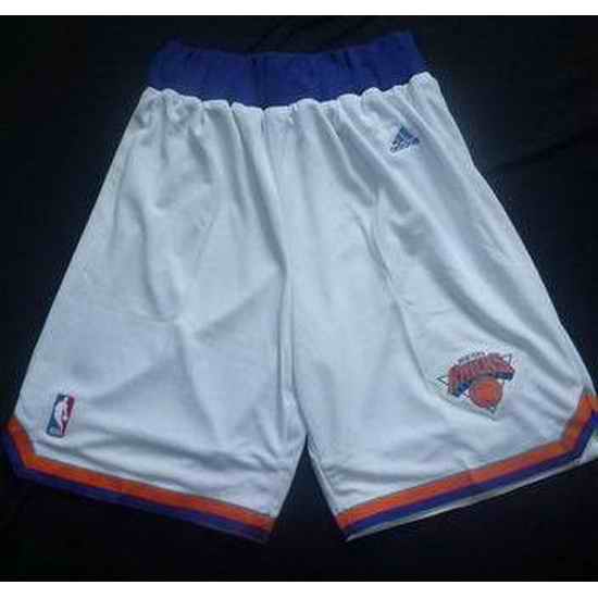 New York Knicks Basketball Shorts 002->nba shorts->NBA Jersey