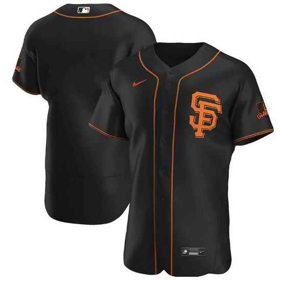 Men San Francisco New York Giants Blank Black Flex Base Stitched Jerse->boston red sox->MLB Jersey