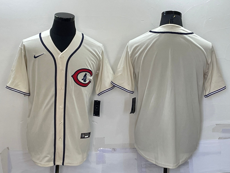 Reds Blank Cream Nike 2022 Field of Dreams Cool Base Jersey->cincinnati reds->MLB Jersey