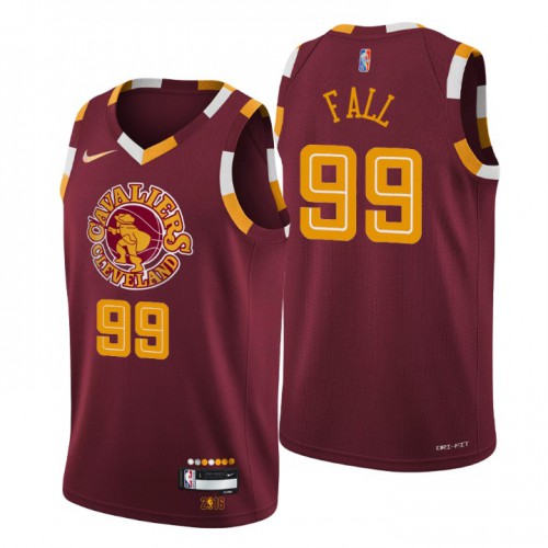 Cleveland Cleveland Cavaliers #99 Tacko Dall Men’s Nike Wine 2021/22 Swingman NBA Jersey – City Edition Men’s->youth nba jersey->Youth Jersey