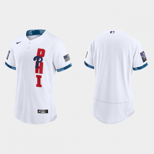 Philadelphia Philadelphia Phillies 2021 Mlb All Star Game Authentic White Jersey Men’s->philadelphia phillies->MLB Jersey