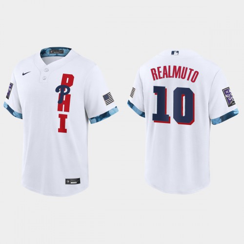 Philadelphia Philadelphia Phillies #10 JT Realmuto 2021 Mlb All Star Game Fan’s Version White Jersey Men’s->philadelphia phillies->MLB Jersey