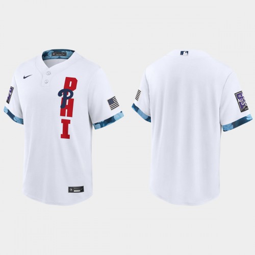 Philadelphia Philadelphia Phillies 2021 Mlb All Star Game Fan’s Version White Jersey Men’s->philadelphia phillies->MLB Jersey