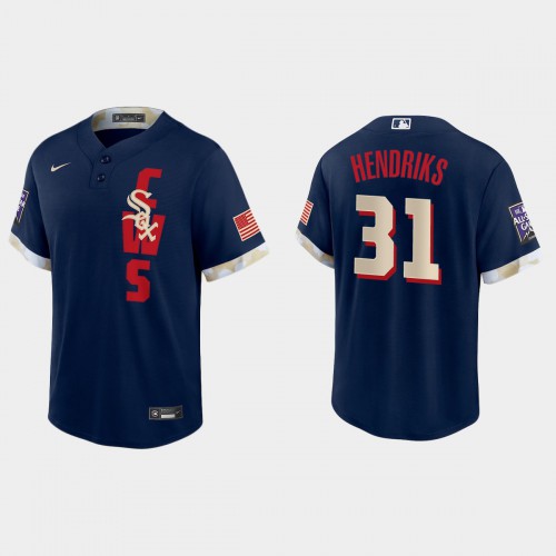 Chicago Chicago White Sox #31 Liam Hendriks 2021 Mlb All Star Game Fan’s Version Navy Jersey Men’s->chicago white sox->MLB Jersey