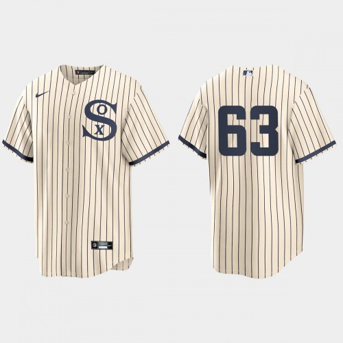 Chicago Chicago White Sox #63 Matt Foster Men’s Nike White 2021 Field of Dreams Game MLB Jersey Men’s->chicago white sox->MLB Jersey