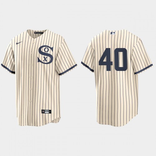 Chicago Chicago White Sox #40 Reynaldo Lopez Men’s Nike White 2021 Field of Dreams Game MLB Jersey Men’s->youth mlb jersey->Youth Jersey