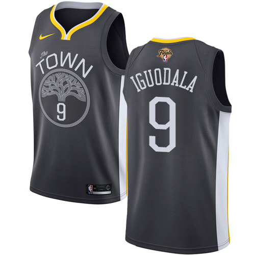 Golden State Golden State Warriors #9 Andre Iguodala Women’s Nike Black 2022 NBA Finals Swingman Statement Edition Jersey Womens->women nba jersey->Women Jersey