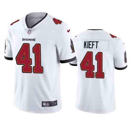 Men Tampa Bay Buccaneers #41 Ko Kieft White Vapor Untouchable Limited Stitched Jersey->tampa bay buccaneers->NFL Jersey