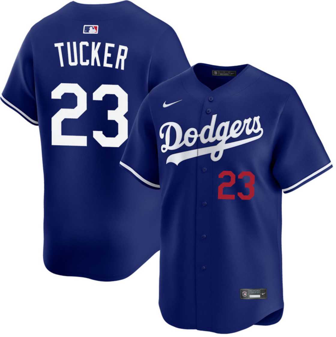 Mens Los Angeles Dodgers #23 Kyle Tucker Royal 2026 Limited Stitched Jersey Dzhi
