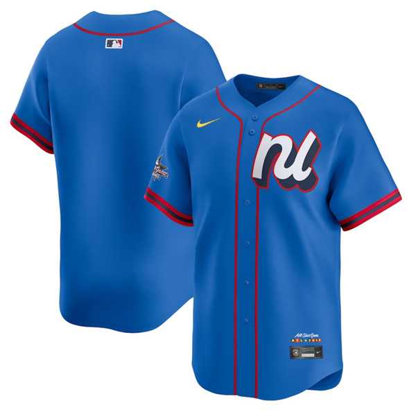 Mens National League Blank Navy 2025 All-Star Edition Limited Stitched Baseball Jersey
