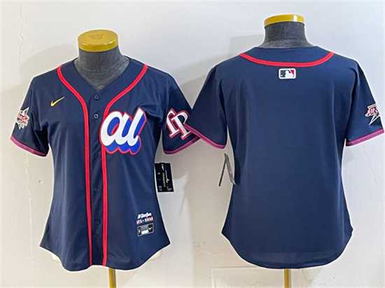 Youth American League Tampa Bay Rays Blank Navy 2025 All-Star Edition Limited Stitched Jersey->2025 mlb all-star->MLB Jersey