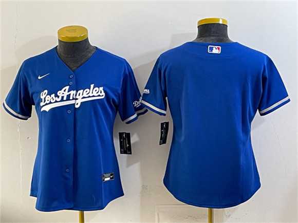 Youth Los Angeles Dodgers Blank Royal Alternate Stadium Stitched Jersey