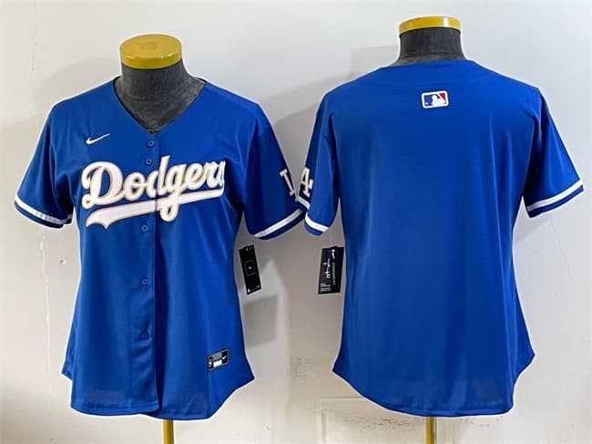Youth Los Angeles Dodgers Blank Royal Limited Stitched Jersey