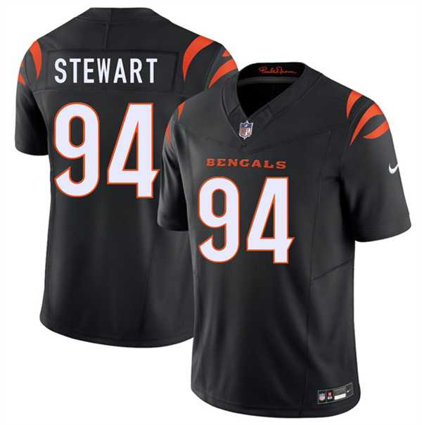 Mens Cincinnati Bengals #94 Shemar Stewart Black 2026 F.U.S.E. Vapor Untouchable Limited Stitched Jersey Dzhi
