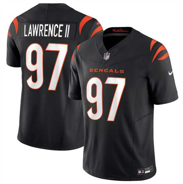 Mens Cincinnati Bengals #97 Dexter Lawrence II Black 2026 F.U.S.E. Vapor Untouchable Limited Stitched Jersey Dzhi