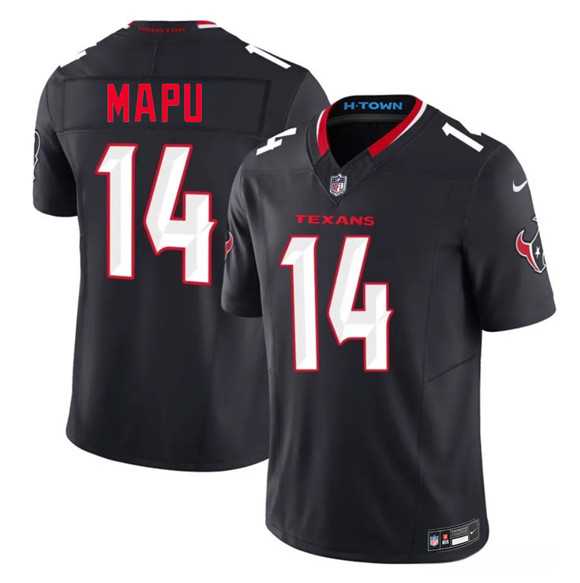 Mens Houston Texans #14 Marte Mapu Navy 2nd Alternate 2026 F.U.S.E. Vapor Limited Stitched Jersey Dzhi