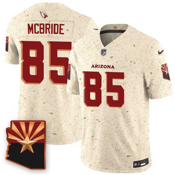 Mens Arizona Cardinals #85 Trey McBride 2025 F.U.S.E. Rivalries Vapor Untouchable Limited Stitched Jersey Dzhi