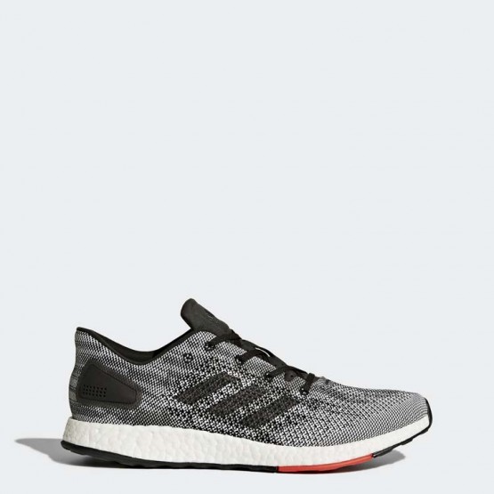 Mens Core Black/White Adidas Pureboost Dpr Running Shoes 100YKXZL->Adidas Men->Sneakers