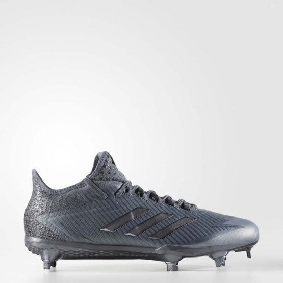 Mens Onix/White Adidas Adizero Afterburner 4 Cleats Baseball Shoes 106XYEOR->Adidas Men->Sneakers