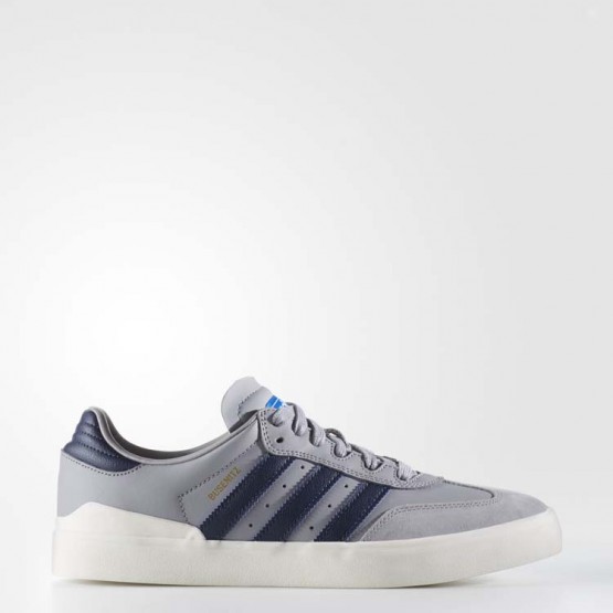 Mens Light Onix/Collegiate Navy/Bluebird Adidas Originals Busenitz Vulc Rx Shoes 124WOFBM->Adidas Men->Sneakers